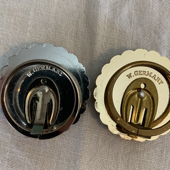 Vintage scarf clip set - West Germany - Picture 2 of 2